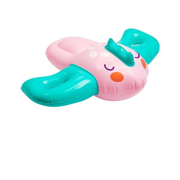 SwimSchool - Inflatable Pink Fish Pool Float, Kids Swimming Kickboard, Ages 5+ - Picture 1 of 7
